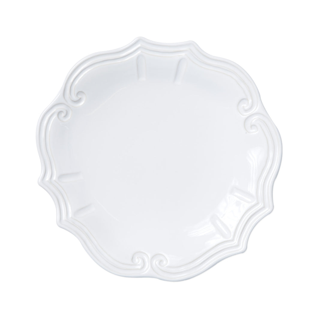 Incanto Stone White Baroque Dinner Plate