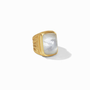Windsor Statement Ring - Iridescent Clear Crystal