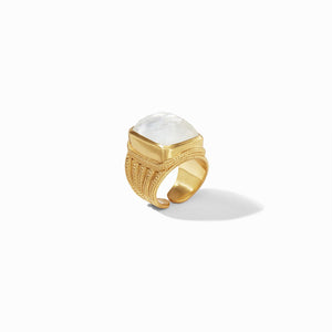 Windsor Statement Ring - Iridescent Clear Crystal