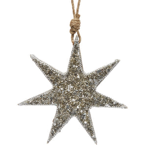 Beaded Star Ornament