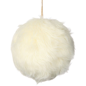 6" Fur Ball Ornament