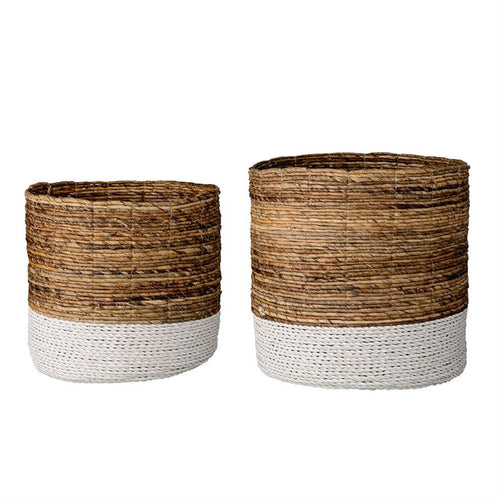White Bottom Basket