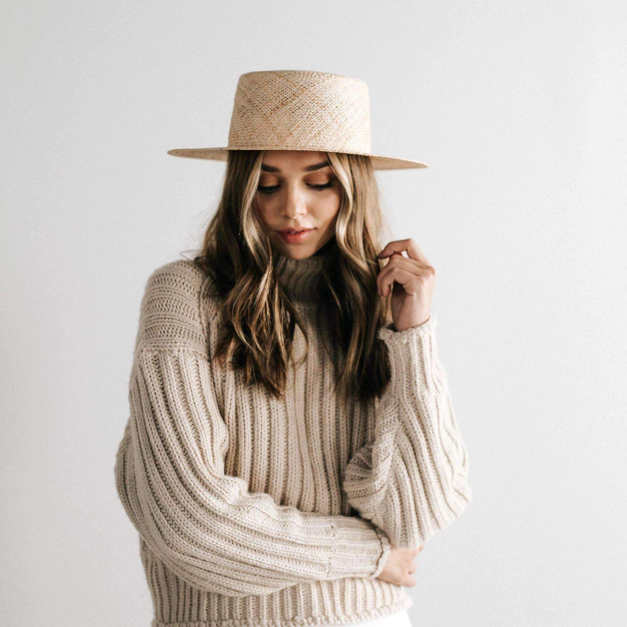 Brae Straw Boater – The Nest