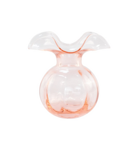 Hibiscus Glass Bud Vase PINK