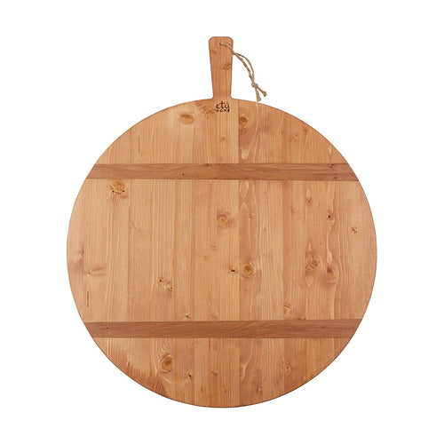 Round Oak Charcuterie Board - Medium