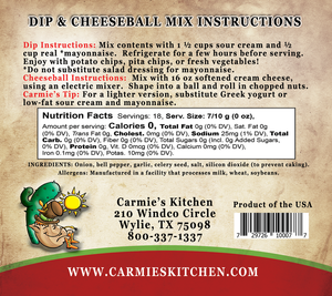 Caramelized Onion Dip Mix