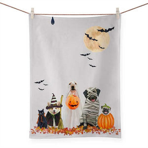 Halloween Pups - Tea Towel