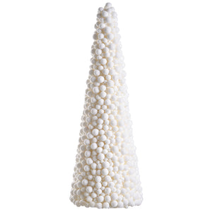 White Pompom Topiary