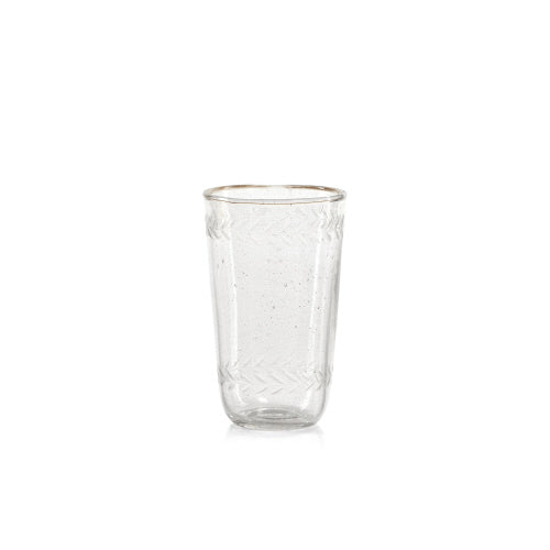 Tuscan Hand Made & Etched Highball