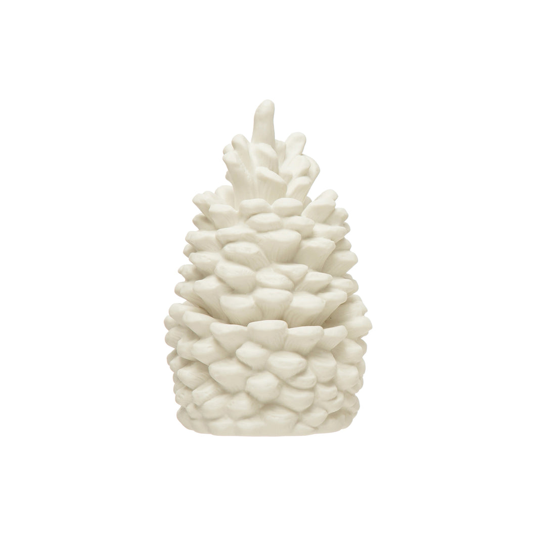 Stoneware Bisque Pinecone 8
